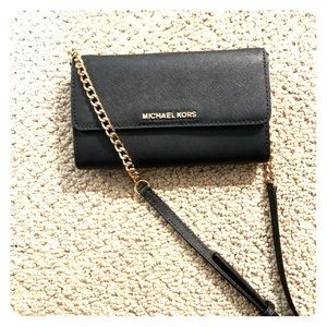 Black Michael Kors crossbody